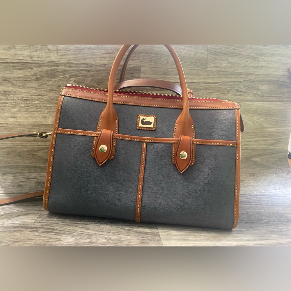 Dooney & Bourke Saffiano Satchel Camden